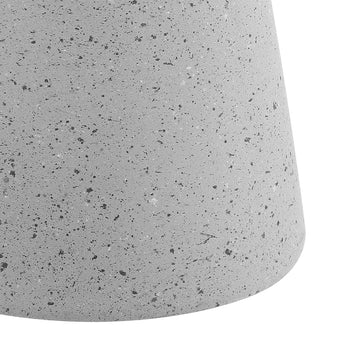Hollie 18" Minimalist Modern Drum Accent Table Pedestal - JONATHAN Y